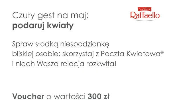 Rewers vouchera Raffaello #5 (maj)