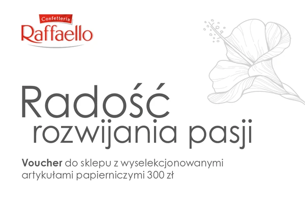 Awers vouchera Raffaello #8 (sierpień)