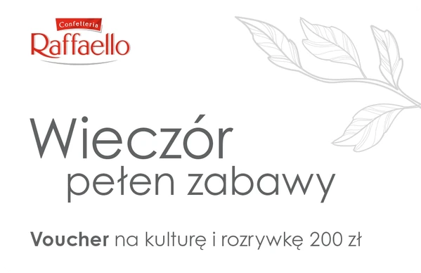 Awers vouchera Raffaello #9 (wrzesień)
