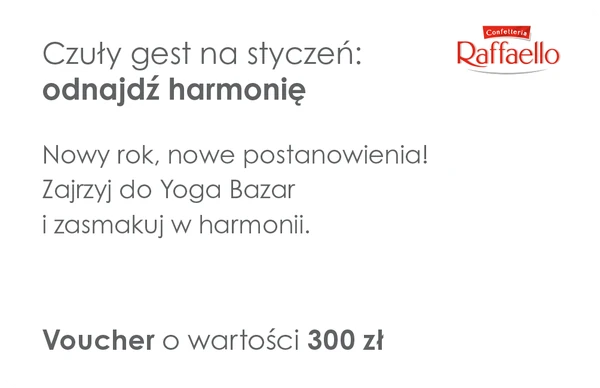 Rewers vouchera Raffaello #1 (styczeń)